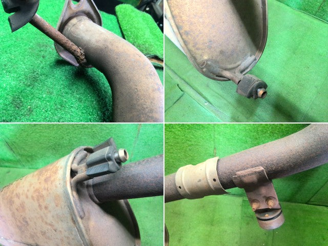 【中古】ハリアー DAA-MHU38W エキゾーストセンターマフラー 17420-20390