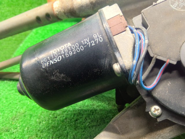 【中古】ハリアー DAA-MHU38W フロント ワイパーモーター