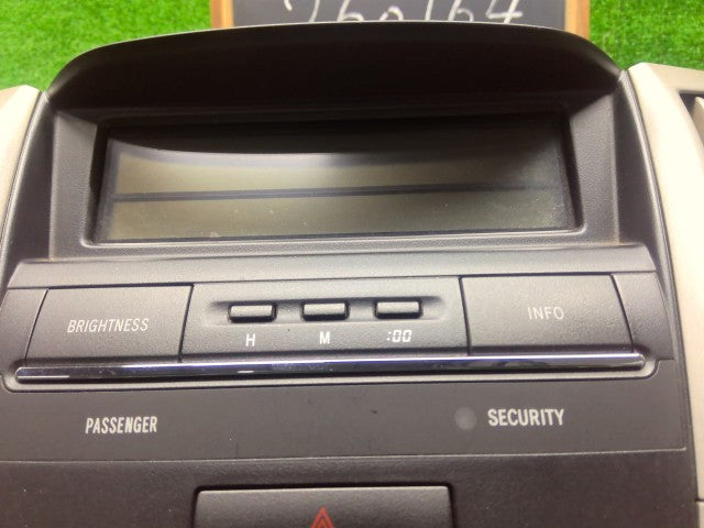 【中古】ハリアー DAA-MHU38W エアコンスイッチ パネル