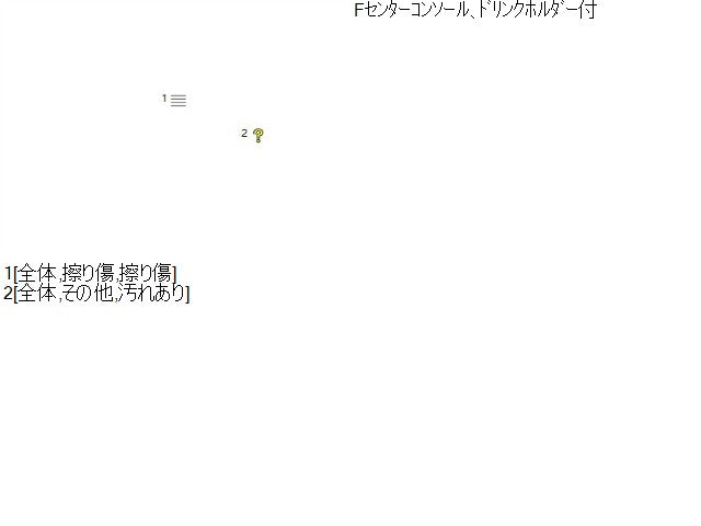 【中古】ハリアー DAA-MHU38W コンソールボックス 58810-48390-A0