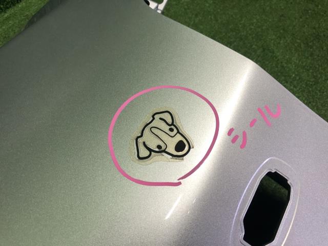 【中古】コペン DBA-LA400K 左フロントフェンダー 53802-B2170-