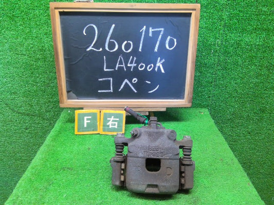 【中古】コペン DBA-LA400K 右フロントキャリパー 47730-B2070