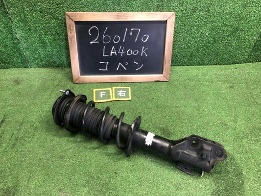 【中古】コペン DBA-LA400K 右フロントストラット 48510-B9130-