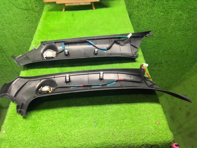 【中古】コペン DBA-LA400K フロントピラートリム セット