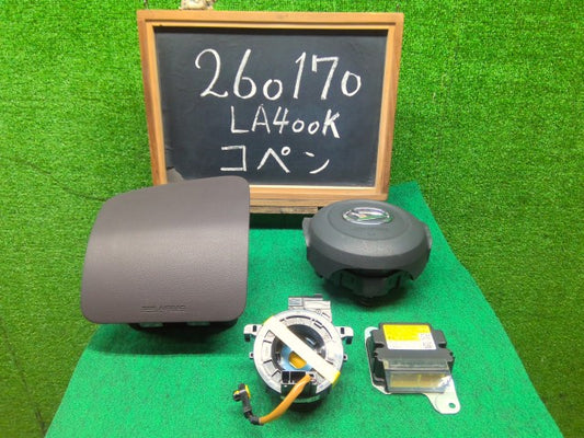 【中古】コペン DBA-LA400K エアバックパット コンピューターセット