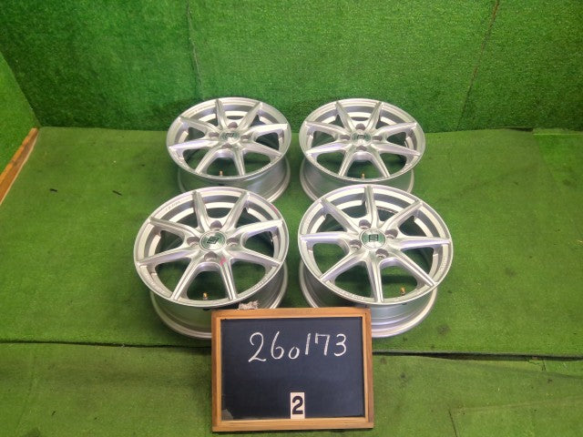 【中古】エンケイ 14インチ アルミホイール 5.5J