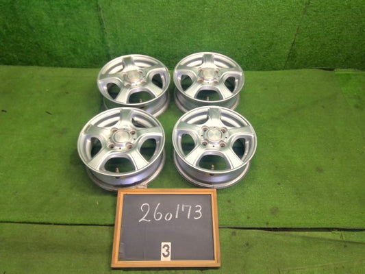 【中古】社外12インチ アルミホイール 4J 4穴