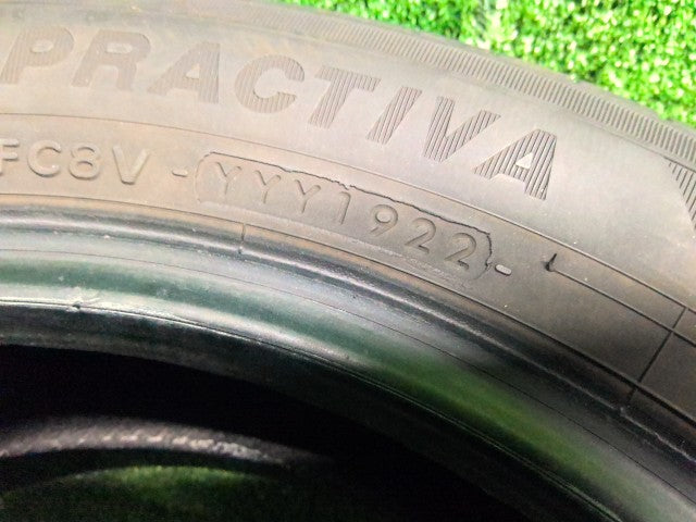 【中古】ノーマルタイヤ 14インチＰＲＡＣＴＩＶＡ 22年製 155/65R14