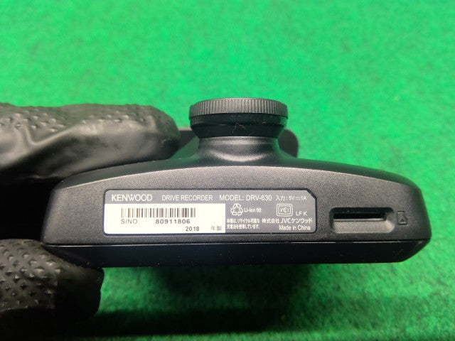 【中古】ドライブレコーダー ケンウッド DRV-630