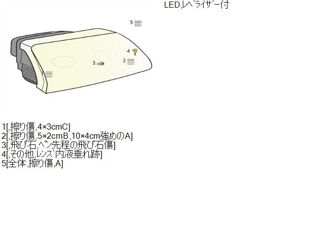 ハイゼット 右ヘッドランプＡＳＳＹ 3BD-S331V 81130-B5170-