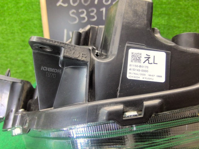 ハイゼット 左ヘッドランプＡＳＳＹ 3BD-S331V 81170-B5170-