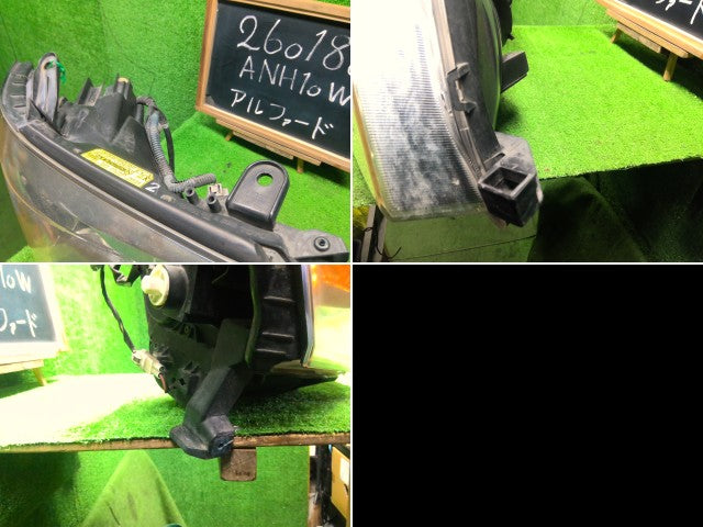 【中古】アルファード CBA-ANH10W 右ヘッドランプＡＳＳＹ 81110-58020