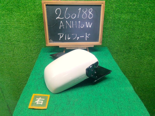 【中古】アルファード CBA-ANH10W 右サイドミラー 87910-58011-A0