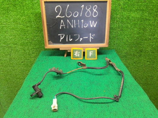 【中古】アルファード CBA-ANH10W ＡＢＳセンサー 右ﾌﾛﾝﾄ用