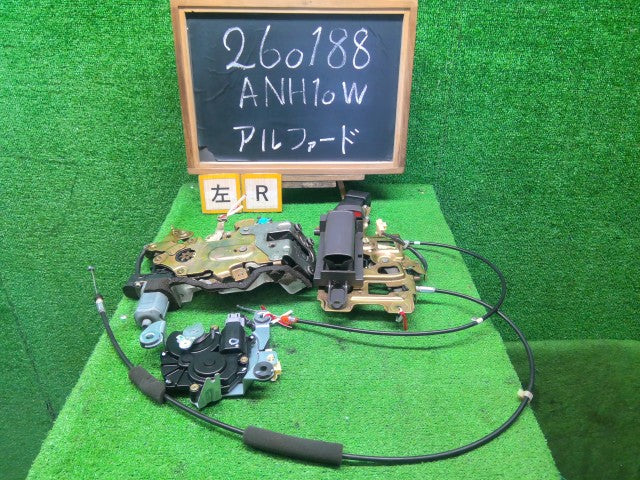 【中古】アルファード CBA-ANH10W 左リアドアロックソレノイド 69300-58011