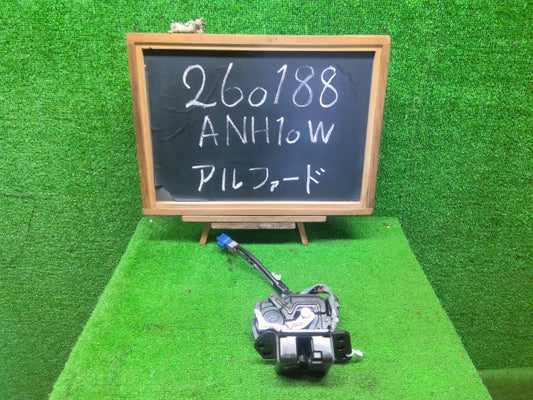 【中古】アルファード CBA-ANH10W トランク・バックドアロックソレノイド 69350-58020