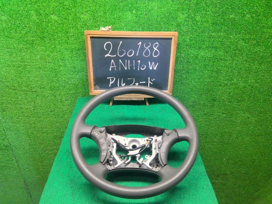 【中古】アルファード CBA-ANH10W ステアリングホイール 45100-58010-E0