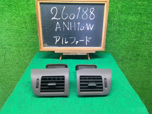 【中古】アルファード CBA-ANH10W エアコン吹き出し口 55660-58010-E0