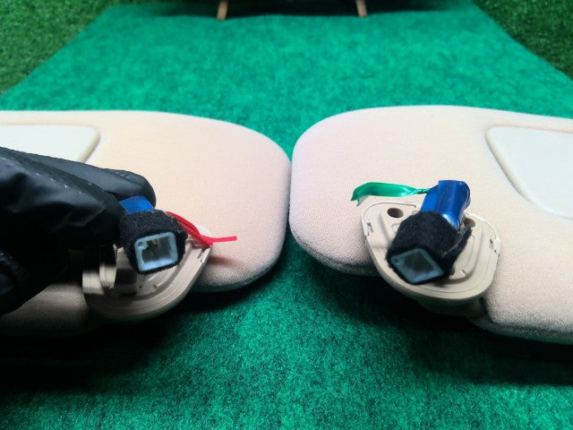 【中古】アルファード CBA-ANH10W サンバイザー 74310-58020-A0