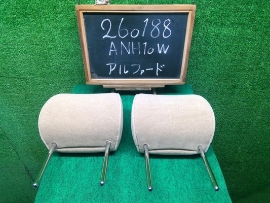 【中古】アルファード CBA-ANH10W 2列目用 ヘッドレスト