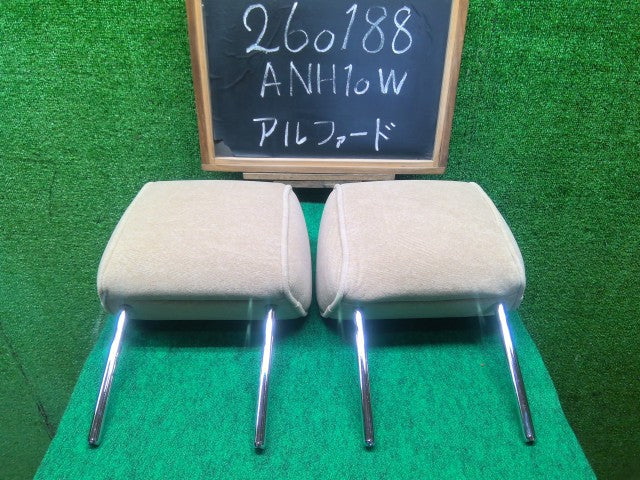 【中古】アルファード CBA-ANH10W 2列目用 ヘッドレスト