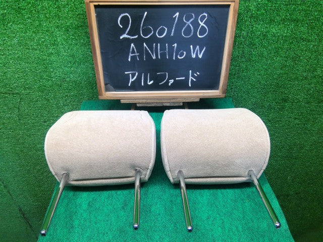 【中古】アルファード CBA-ANH10W 3列目用 ヘッドレスト