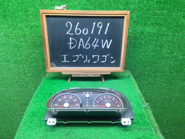 【中古】エブリィ ABA-DA64W スピードメーター 34100-68H10