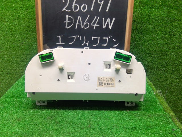 【中古】エブリィ ABA-DA64W スピードメーター 34100-68H10
