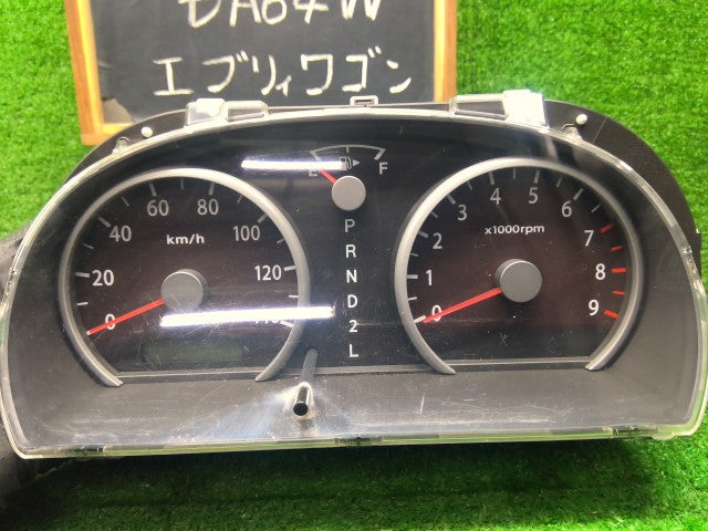 【中古】エブリィ ABA-DA64W スピードメーター 34100-68H10