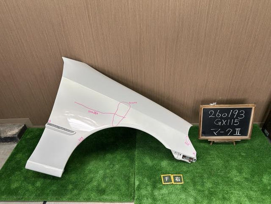 【中古】マーク2 TA-GX115 右フロントフェンダー 53801-2A490