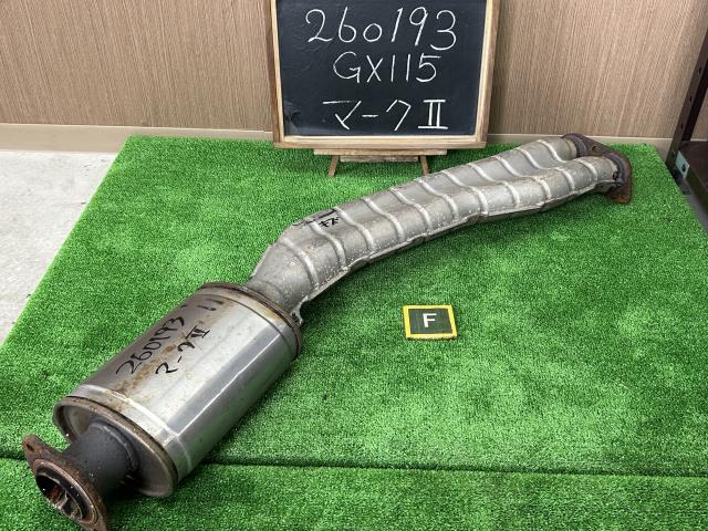 【中古】マーク2 TA-GX115 フロント エキゾーストパイプ