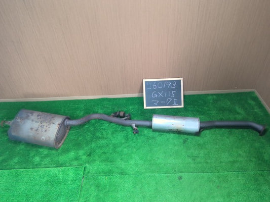 【中古】マーク2 TA-GX115 リア マフラー