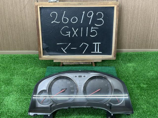 【中古】マーク2 TA-GX115 スピードメーター 83800-22660