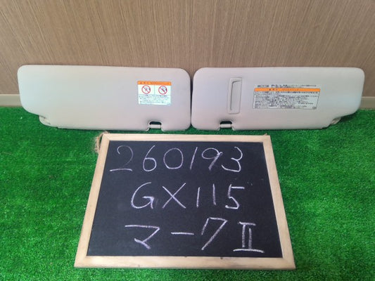 【中古】マーク2 TA-GX115 サンバイザー 260193