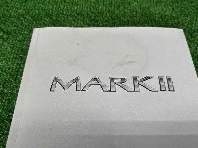 【中古】マーク2 TA-GX115 取扱説明書 260193