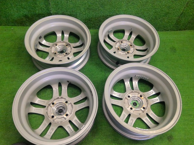 【中古】14インチ アルミホイール ブリヂストン 4.5J