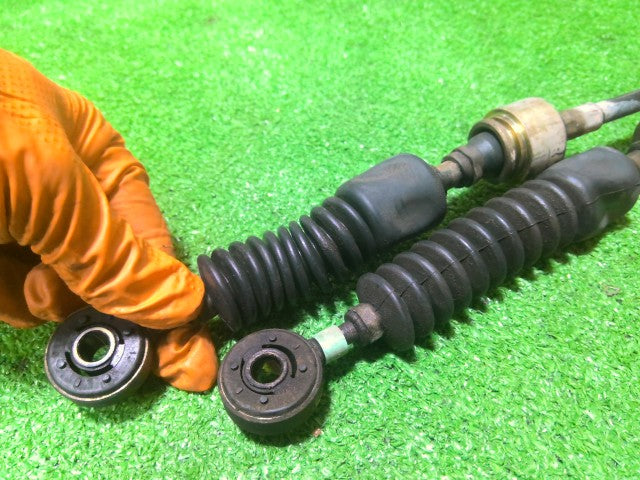 【中古】サンバー V-KS4 シフトワイヤー 2本セット