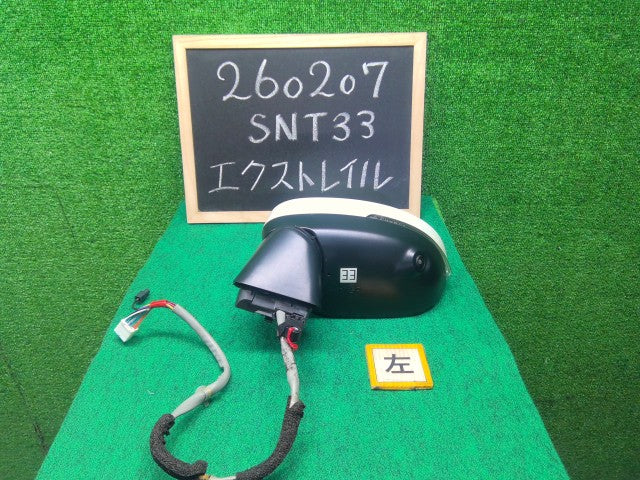 【中古】エクストレイル 6AA-SNT33 左サイドミラー 96302-6RD4B