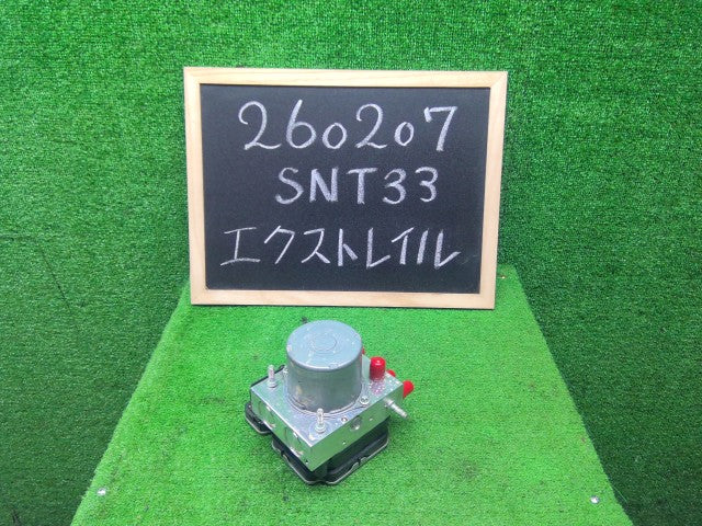 【中古】エクストレイル 6AA-SNT33 ＡＢＳアクチュエーター 47660-6RU5D