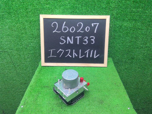 【中古】エクストレイル 6AA-SNT33 ＡＢＳアクチュエーター 47660-6RU5D