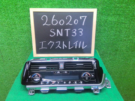 【中古】エクストレイル 6AA-SNT33 ＡＣ エアコンスイッチパネル