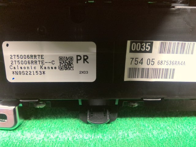 【中古】エクストレイル 6AA-SNT33 ＡＣ エアコンスイッチパネル