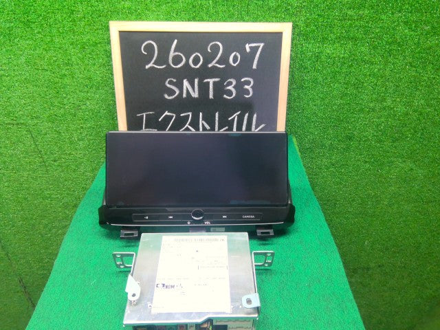 【中古】エクストレイル 6AA-SNT33 カーナビゲーション 25915-6RA0E