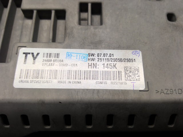 【中古】エクストレイル 6AA-SNT33 スピードメーター 24809-6RU5A
