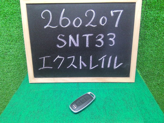 【中古】エクストレイル 6AA-SNT33 キーレスリモコン 285E3-5MP2E