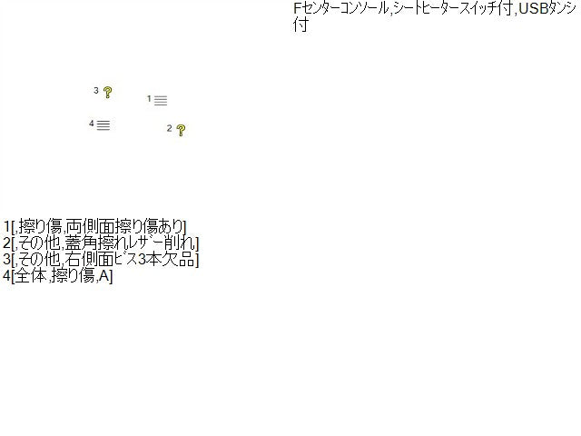 【中古】エクストレイル 6AA-SNT33 コンソールボックス 96910-6RA2A