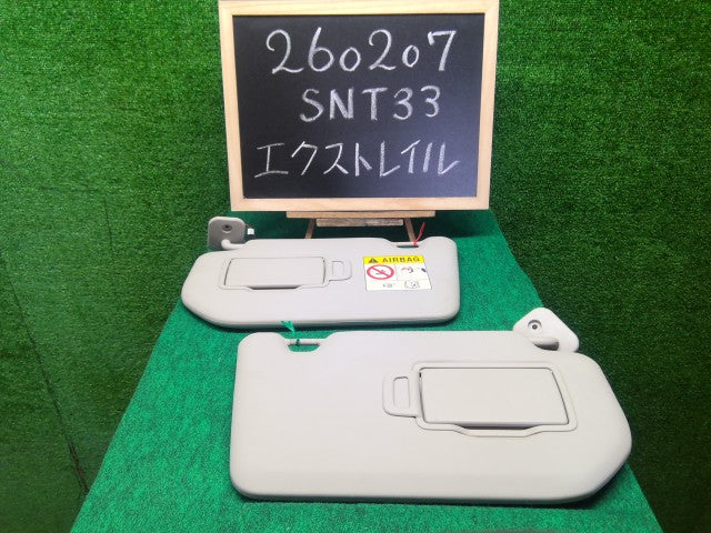 【中古】エクストレイル 6AA-SNT33 サンバイザー 96400-6RB6A