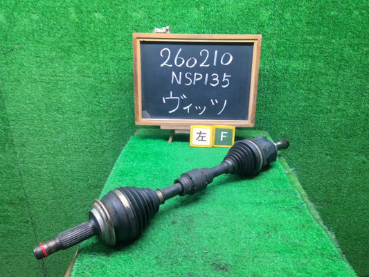 【中古】ヴィッツ DBA-NSP135 左 フロント