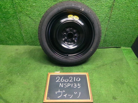 【中古】ヴィッツ DBA-NSP135 テンパー スペア