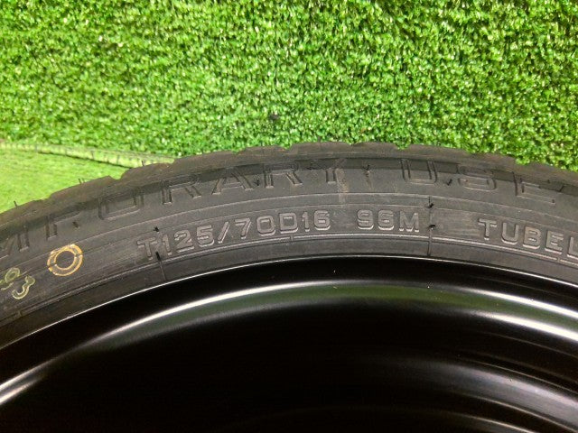 【中古】ヴィッツ DBA-NSP135 テンパー スペア